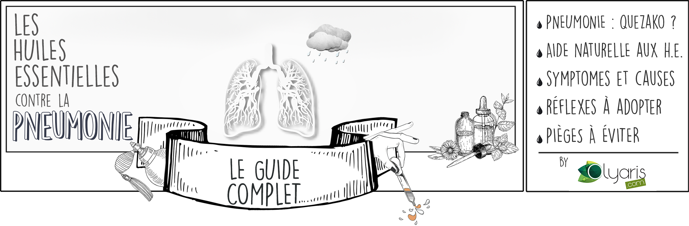 Pneumonie : Les Huiles Essentielles à Utiliser par Olyaris